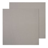 Cartón Contracolado Gris 30,5 X30,5 Lote 10  1,5 Mm