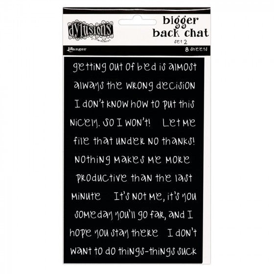 Stickers Dylusions Negros
