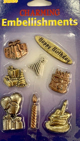 Charms Surtidos Cumpleaños