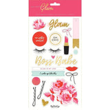 Chipboard Gal Meets Glam