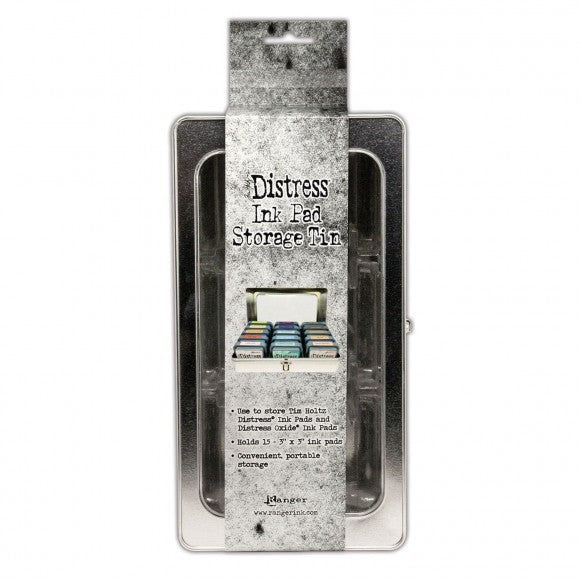 Caja Metal Almacenaje Para Tintas Oxide