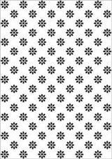 Carpeta Embossing Din-A4 Flores