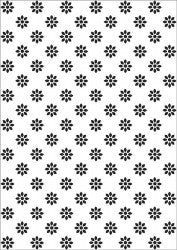 Carpeta Embossing Din-A4 Flores