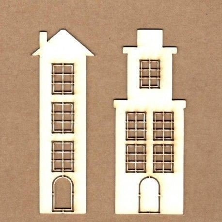 Chipboard Casas Estrechas