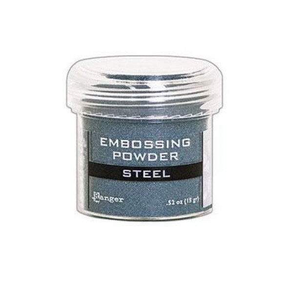 Polvos De Embossing Color Steel