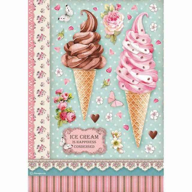 Papel De Arroz Helado  Din-A4
