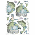 Papel De Arroz Princesa  Verde Din-A3