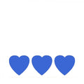 Lentejuela Corazones Azules
