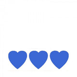 Lentejuela Corazones Azules
