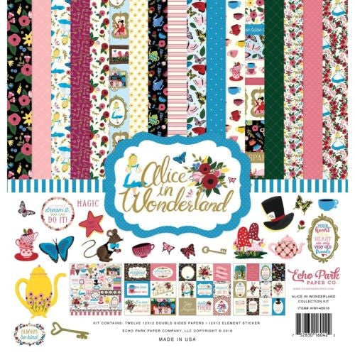 Block 30X30 Alice In Wonderland