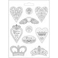 Molde Flexible Corazón Y Alas