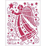 Stencil Make A Wish 15X20