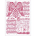 Stencil Make A Wish 21X30