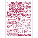 Stencil Make A Wish 21X30