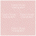 Vellum Rosa Lunares Blancos