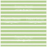 Vellum Verde Líneas Blancas