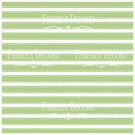 Vellum Verde Líneas Blancas