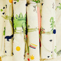 Tela Con Dinosaurios 40X80Cm