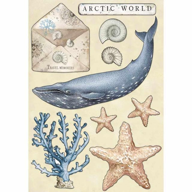 Silueta Madera Color Arctic World