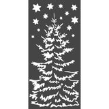 Stencil Arbol De Navidad 12X25