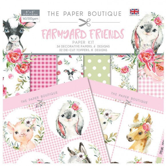 Block 20X20 Farmyard Friends