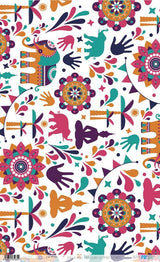 Papel De Arroz 54X33 Colores Del Mundo Elefantes