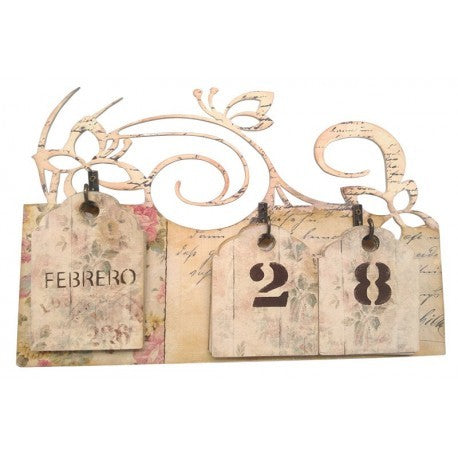 Calendario Perpetuo Mariposas Dm