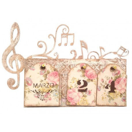 Calendario Perpetuo Música  Dm