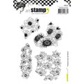 Sello Textura Con Flores