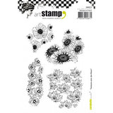 Sello Textura Con Flores