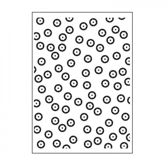 Carpeta Embossing Fondo De Lentejuelas