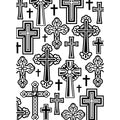Carpeta Embossing Cruces