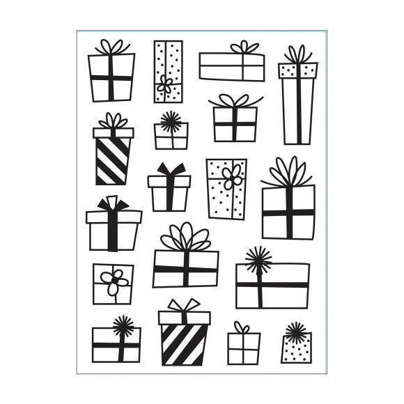 Carpeta Embossing Cajas Regalo