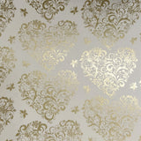 Papel Corazones Y Mariposas