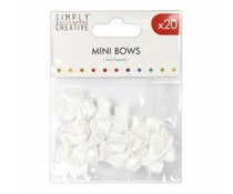 Mini Lazos Blancos