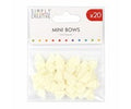 Mini Lazos Crema