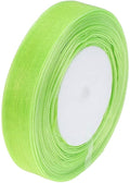 Cinta Organza Verde 1 Cm