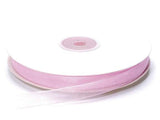 Cinta Organza Rosa Claro 1Cm