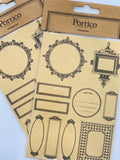 Set De Pegatinas En Color Craft