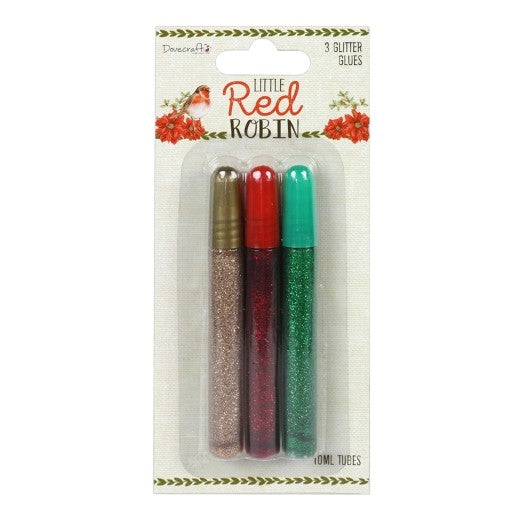 Glitter Glues The Little Red Robin