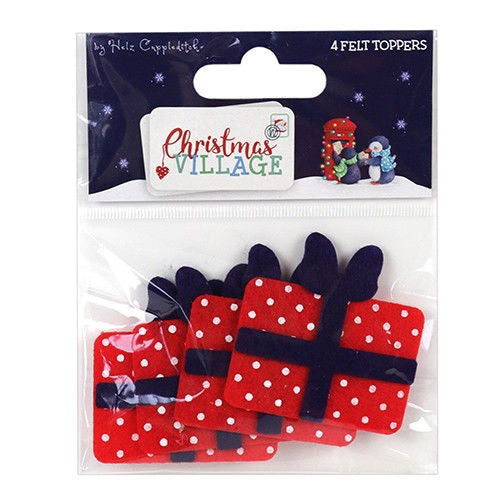 Felt Toppers Christmas Village