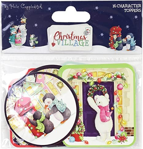 Toppers Personajes Christmas Village