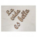 Letras Ligadas 2 Cm Mayúsculas Ñ