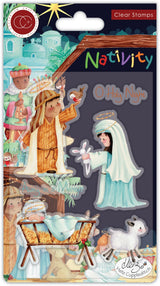 Sello Nativity Belén