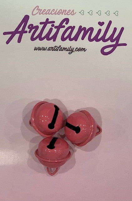 Cascabeles Rosa Vintage