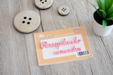 Metacrilato Velvet Recopilando Momentos By Alazne Vales