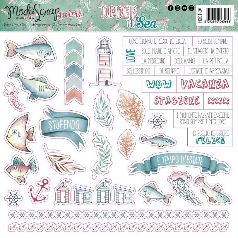 Stickers Under The Sea