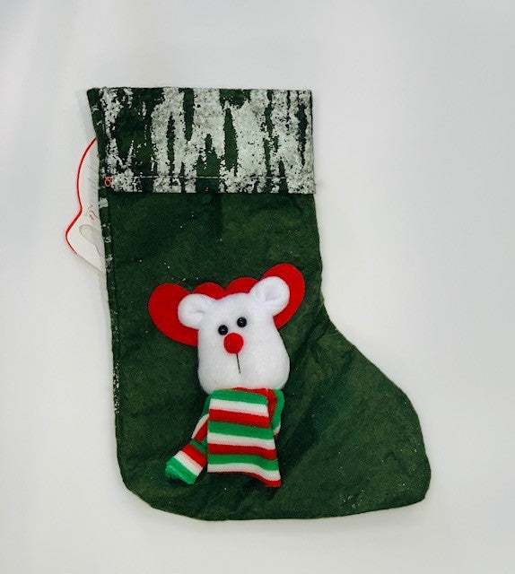 Bota Navidad Verde Pequeña