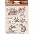 Sello Caucho Gatos