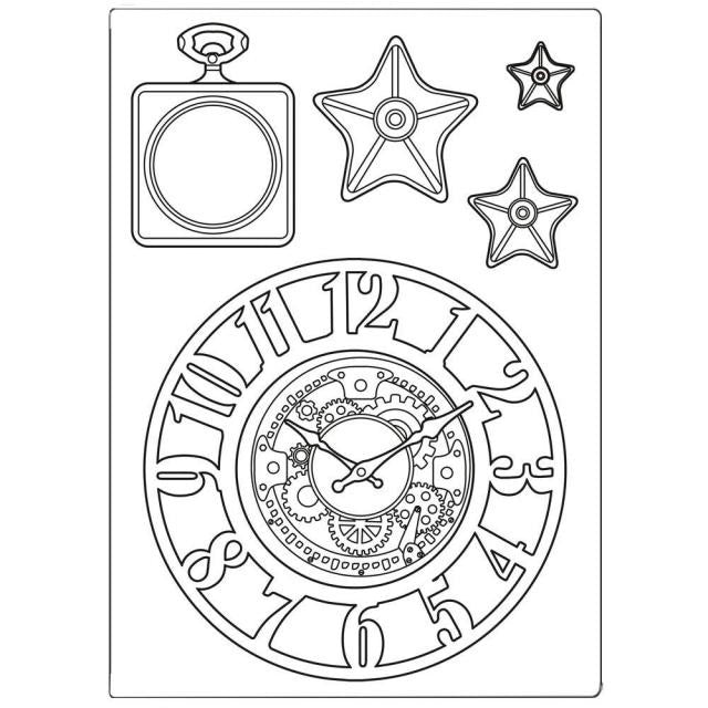 Molde Silicona Reloj